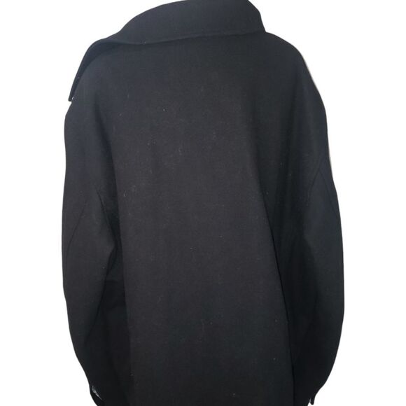 Guess Black Wool Jacket XXL - Picture 4 of 7